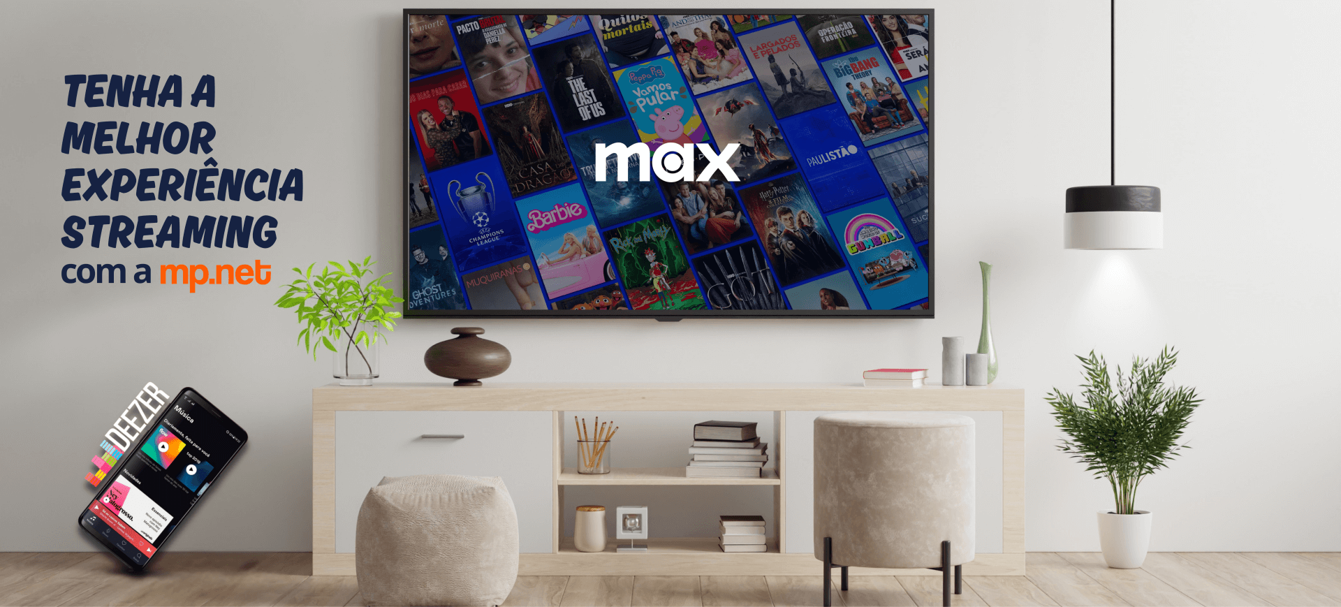 Tenha a melhor experiência streaming com a mp.net